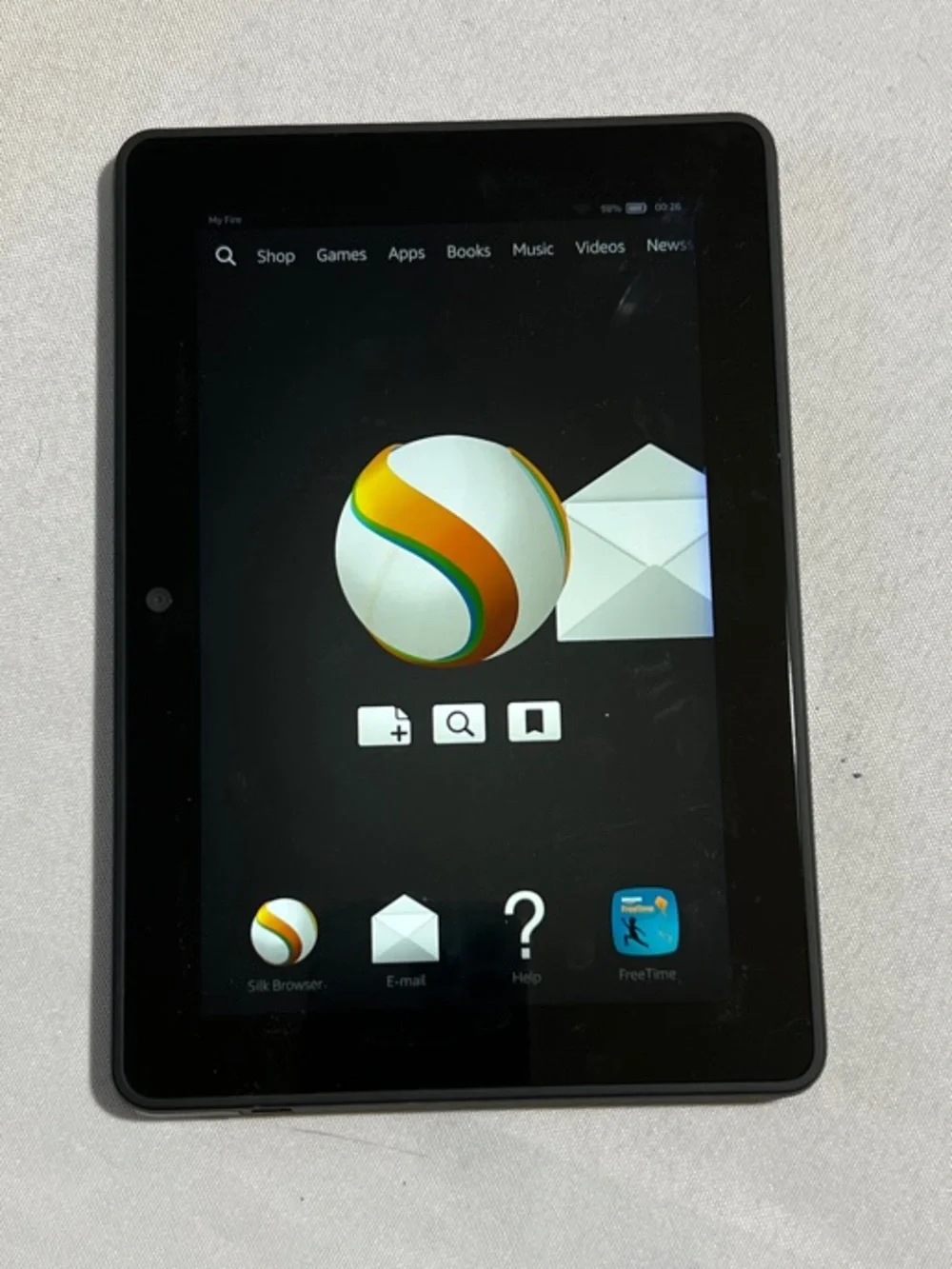 Amazon Fire HDX (3rdGeneration) in Black